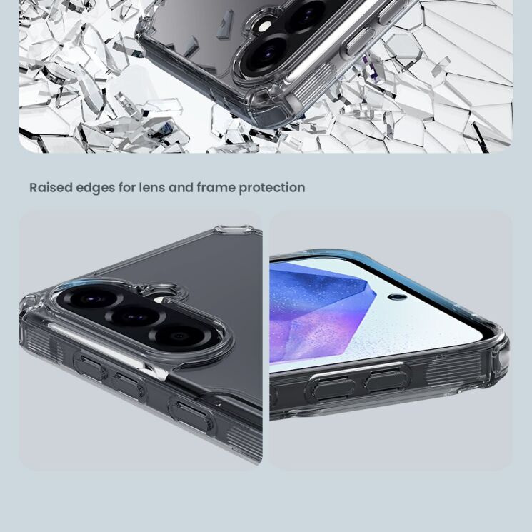 Силиконовый чехол NILLKIN Nature TPU Pro для Samsung Galaxy A57 (A576) - Transparent: фото 10 из 15