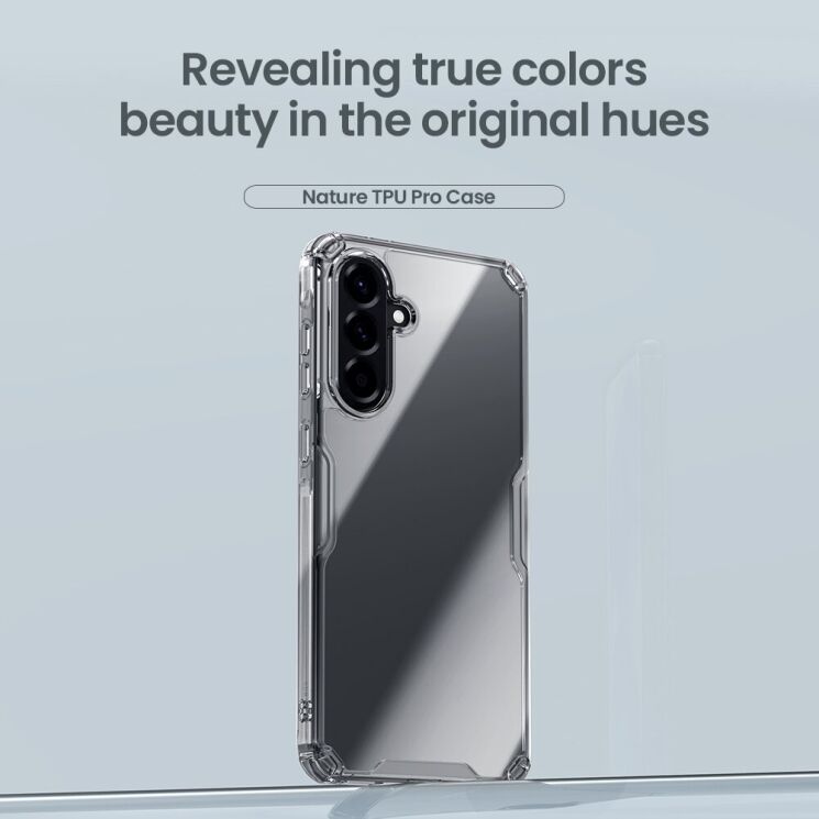 Силиконовый чехол NILLKIN Nature TPU Pro для Samsung Galaxy A57 (A576) - Transparent: фото 5 из 15