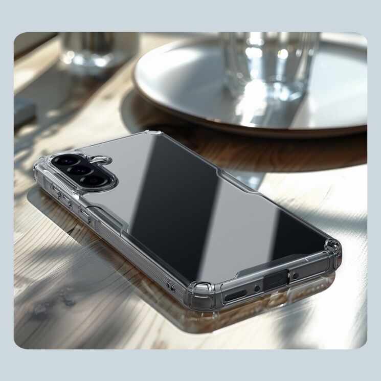 Силиконовый чехол NILLKIN Nature TPU Pro для Samsung Galaxy A57 (A576) - Transparent: фото 14 из 15