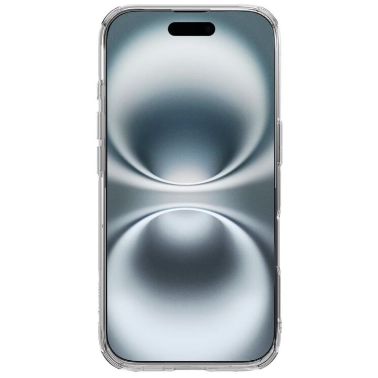 Силиконовый чехол NILLKIN Nature TPU Pro Magnetic для Apple iPhone 16 - Transparent: фото 4 из 13