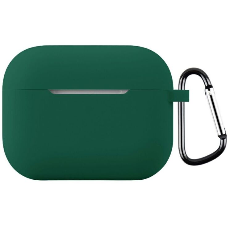 Силиконовый чехол UniCase Protective Color для AirPods Pro 3 - Dark Green: фото 1 из 11