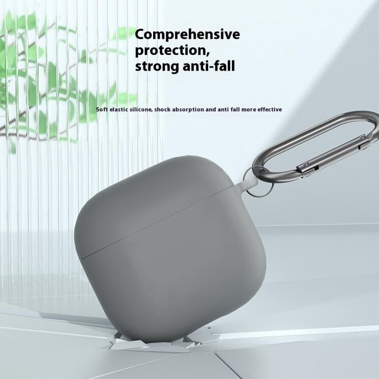 Силиконовый чехол UniCover Protective Cover для Apple AirPods 4 - Light Pink: фото 3 из 8