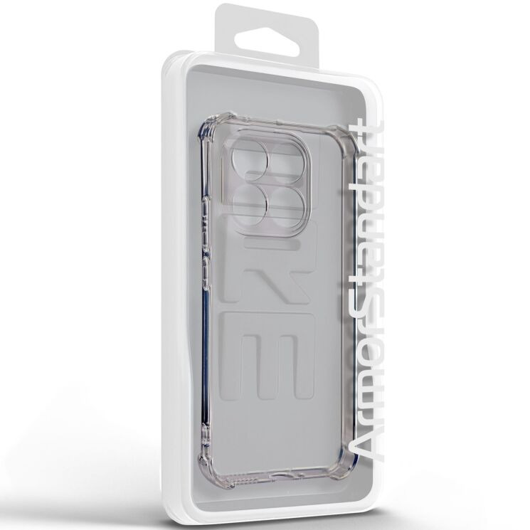 Силіконовий (TPU) чохол ArmorStandart Air Force для Xiaomi 15T - Transparent: фото 3 з 6
