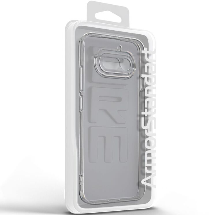 Силиконовый (TPU) чехол ArmorStandart Air Series для Nothing Phone (4a) - Clear: фото 3 из 6