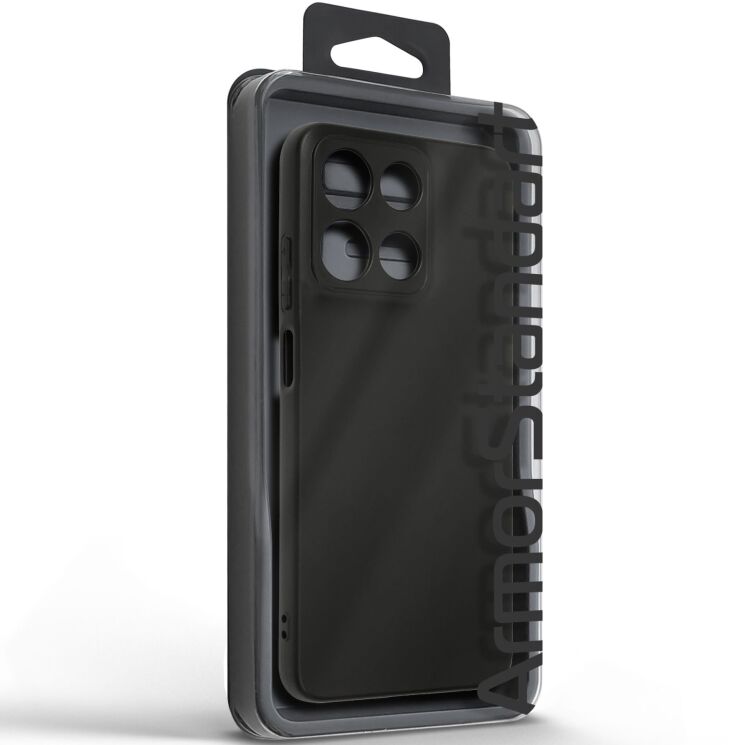 Силіконовий (TPU) чохол ArmorStandart Matte Slim Fit для Motorola Moto G17 Power - Black (408415B) Силіконовий (TPU) чохол ArmorStandart Matte Slim Fit для Motorola Moto G17 Power - Black: фото 3 з 5