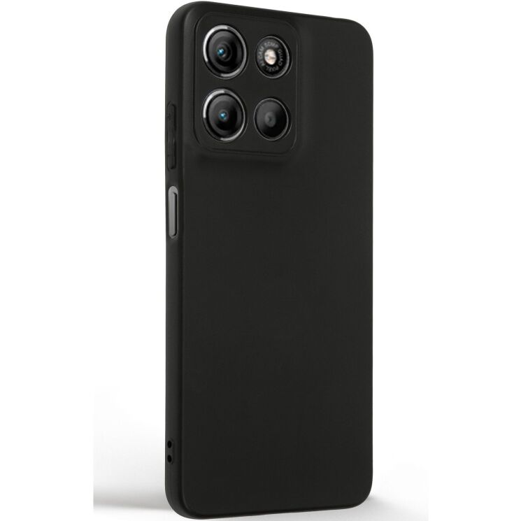 Силіконовий (TPU) чохол ArmorStandart Matte Slim Fit для Motorola Moto G17 Power - Black (408415B) Силіконовий (TPU) чохол ArmorStandart Matte Slim Fit для Motorola Moto G17 Power - Black: фото 2 з 5
