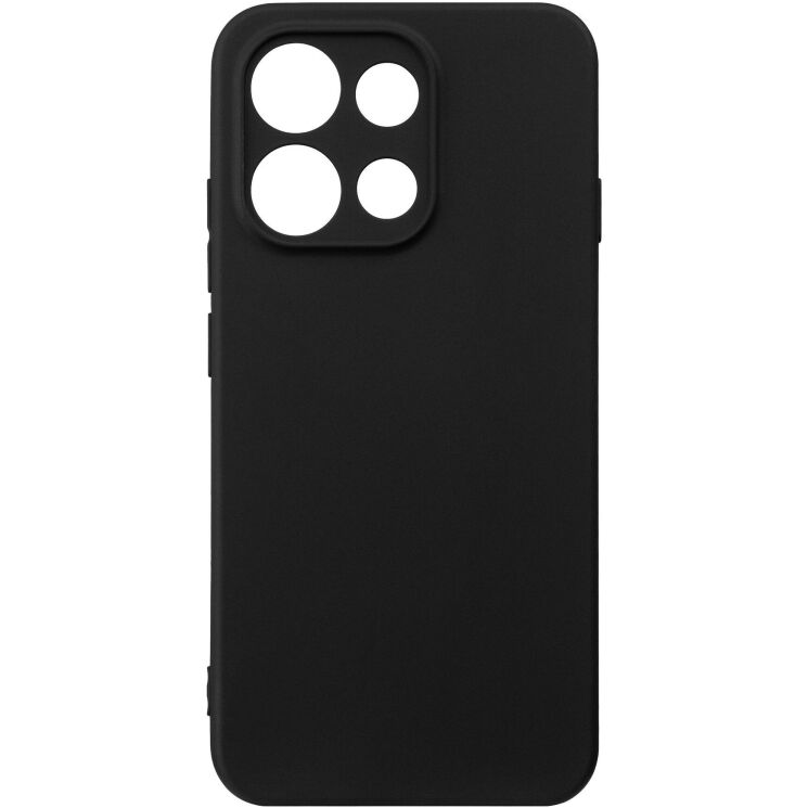 Силиконовый (TPU) чехол ArmorStandart Matte Slim Fit для OPPO Reno 16 F/FS - Black: фото 1 из 5