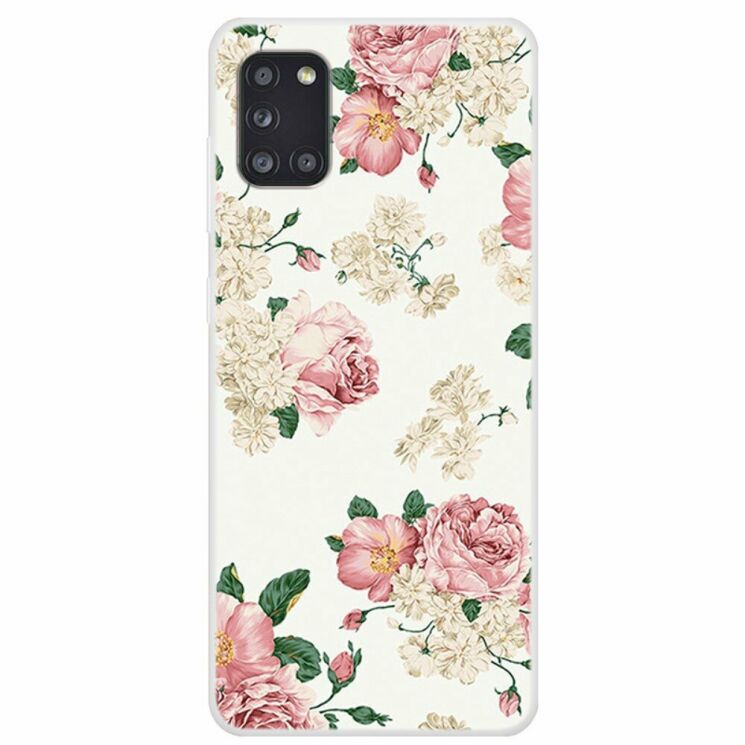 Силіконовий (TPU) чохол Deexe Life Style для Samsung Galaxy A31 (A315) - Blooming Flowers: фото 1 з 3