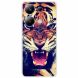 Силіконовий (TPU) чохол Deexe Life Style для Xiaomi Redmi Note 13 Pro 4G / Poco M6 Pro - Tiger (345759G). Фото 1 з 4