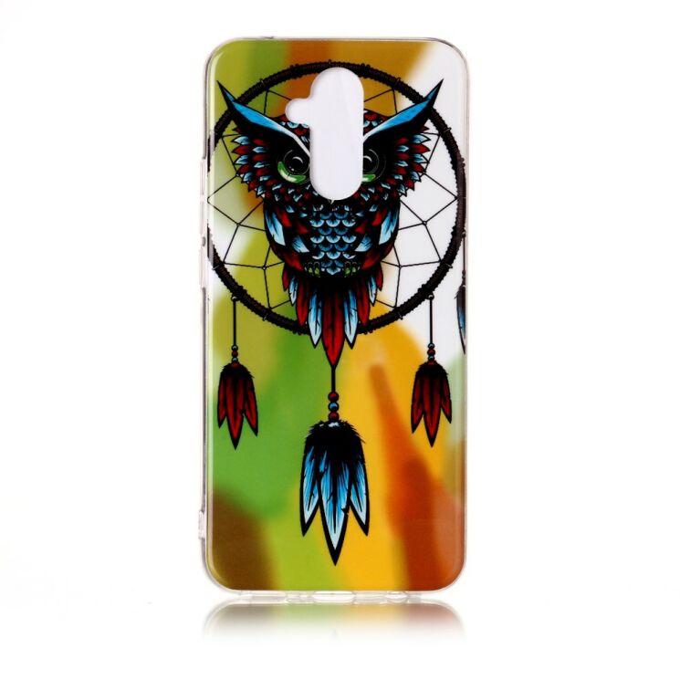 Силіконовий (TPU) чохол Deexe LumiCase для Huawei Mate 20 Lite - Owl Dream Catcher: фото 1 з 3