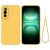 Силіконовий (TPU) чохол Deexe Silicone Case для Infinix Hot 70 - Yellow: фото 1 з 9