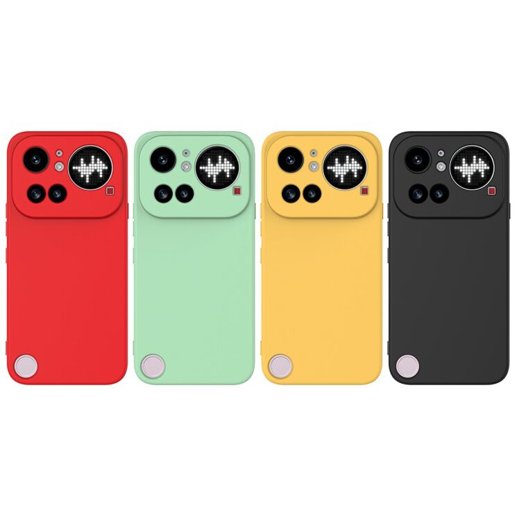 Силиконовый (TPU) чехол Deexe Silicone Case для Nothing Phone (4a) Pro - Black: фото 2 из 9