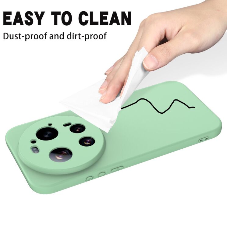 Силиконовый (TPU) чехол Deexe Silicone Case для Xiaomi 17 Ultra - Black: фото 9 из 9