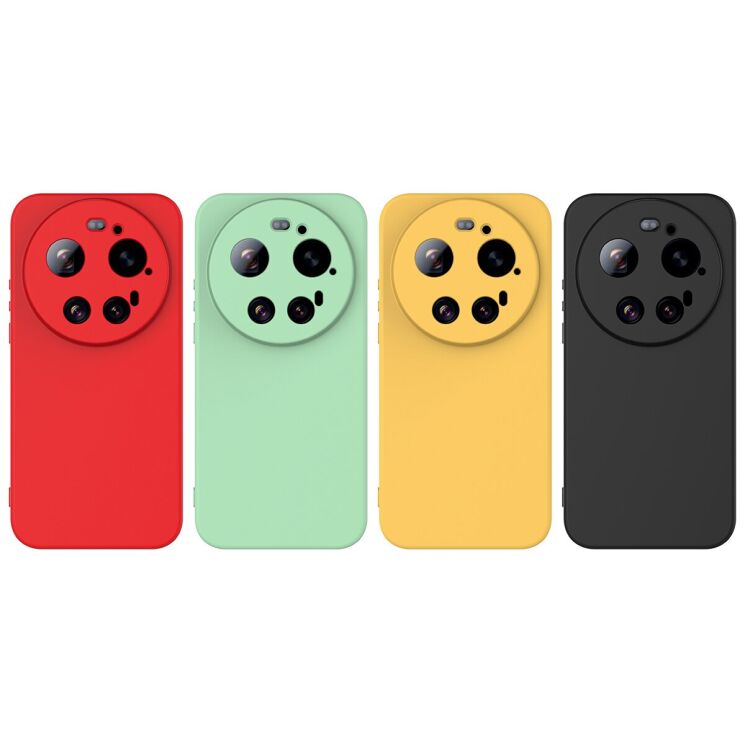 Силиконовый (TPU) чехол Deexe Silicone Case для Xiaomi 17 Ultra - Black: фото 2 из 9