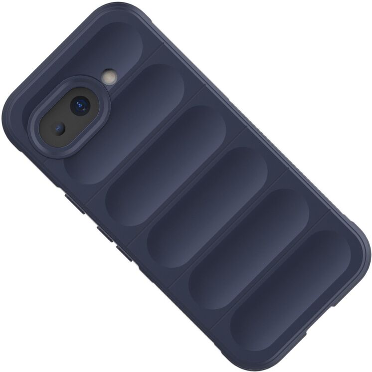 Силиконовый (TPU) чехол Deexe Terra Case для Google Pixel 10a - Dark Blue: фото 2 из 7