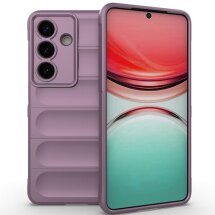 Силиконовый (TPU) чехол Deexe Terra Case для Samsung Galaxy S26 - Light Purple: фото 1 из 5