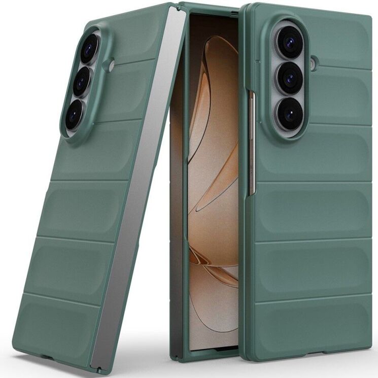 Силіконовий (TPU) чохол Deexe Terra Case (FF) для Samsung Galaxy Fold 8 Ultra - Green (424015G) Силіконовий (TPU) чохол Deexe Terra Case (FF) для Samsung Galaxy Fold 8 Ultra - Green: фото 2 з 9