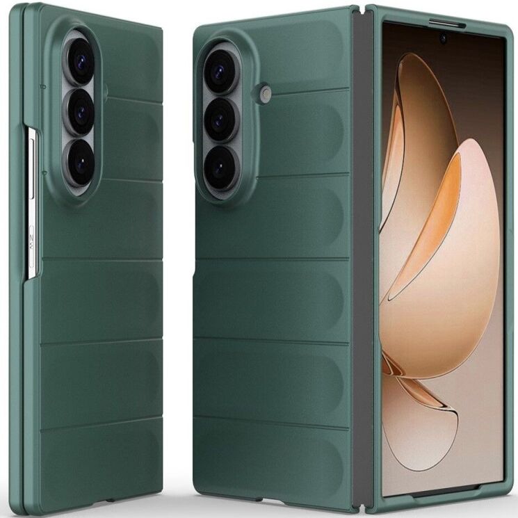 Силіконовий (TPU) чохол Deexe Terra Case (FF) для Samsung Galaxy Fold 8 Ultra - Green (424015G) Силіконовий (TPU) чохол Deexe Terra Case (FF) для Samsung Galaxy Fold 8 Ultra - Green: фото 1 з 9