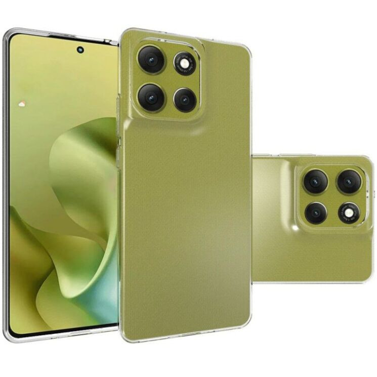 Силіконовий (TPU) чохол Deexe UltraThin для Motorola Moto G86 - Transparent: фото 5 з 5