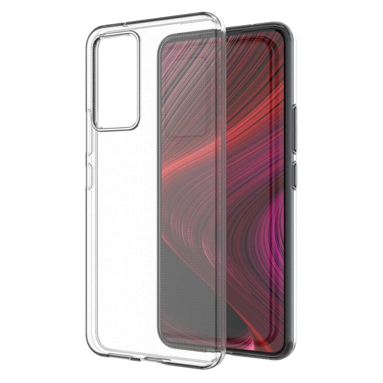 Силиконовый (TPU) чехол Deexe UltraThin для VIVO V23e - Transparent: фото 3 из 6