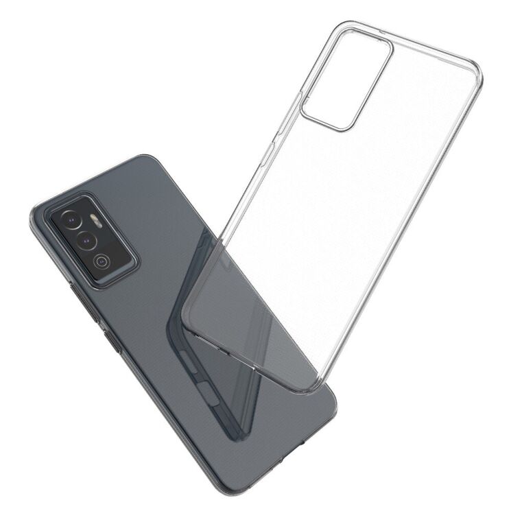 Силиконовый (TPU) чехол Deexe UltraThin для VIVO V23e - Transparent: фото 4 из 6