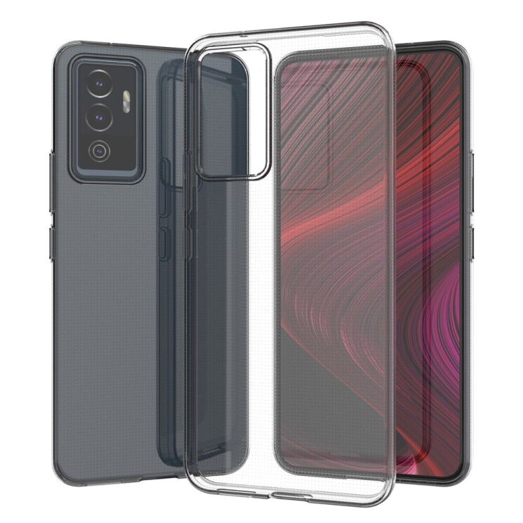 Силиконовый (TPU) чехол Deexe UltraThin для VIVO V23e - Transparent: фото 1 из 6