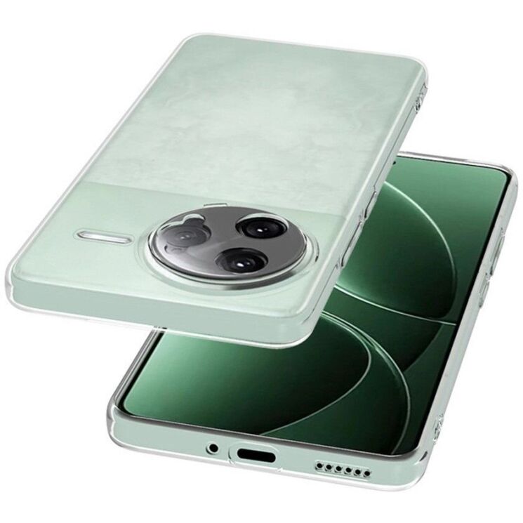 Силиконовый (TPU) чехол Deexe UltraThin для Xiaomi Poco F7 Ultra - Transparent: фото 3 из 3