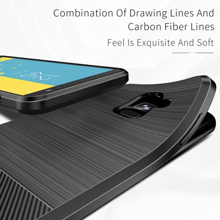 Силіконовий (TPU) чохол DUX DUCIS Mojo Series для Samsung Galaxy J6 2018 (J600) - Black (159933B) Силіконовий (TPU) чохол DUX DUCIS Mojo Series для Samsung Galaxy J6 2018 (J600) - Black: фото 4 з 12