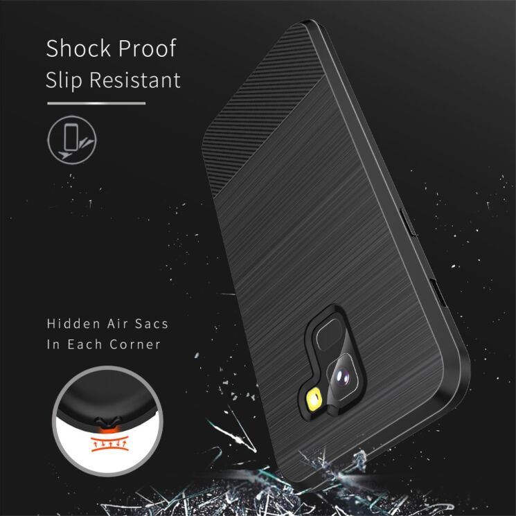 Силіконовий (TPU) чохол DUX DUCIS Mojo Series для Samsung Galaxy J6 2018 (J600) - Black (159933B) Силіконовий (TPU) чохол DUX DUCIS Mojo Series для Samsung Galaxy J6 2018 (J600) - Black: фото 5 з 12