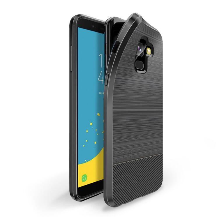 Силіконовий (TPU) чохол DUX DUCIS Mojo Series для Samsung Galaxy J6 2018 (J600) - Black (159933B) Силіконовий (TPU) чохол DUX DUCIS Mojo Series для Samsung Galaxy J6 2018 (J600) - Black: фото 1 з 12