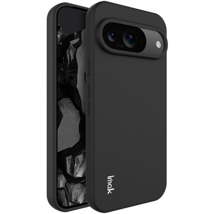 Силиконовый (TPU) чехол IMAK UC-3 Series для Google Pixel 9 / 9 Pro - Black: фото 1 из 10