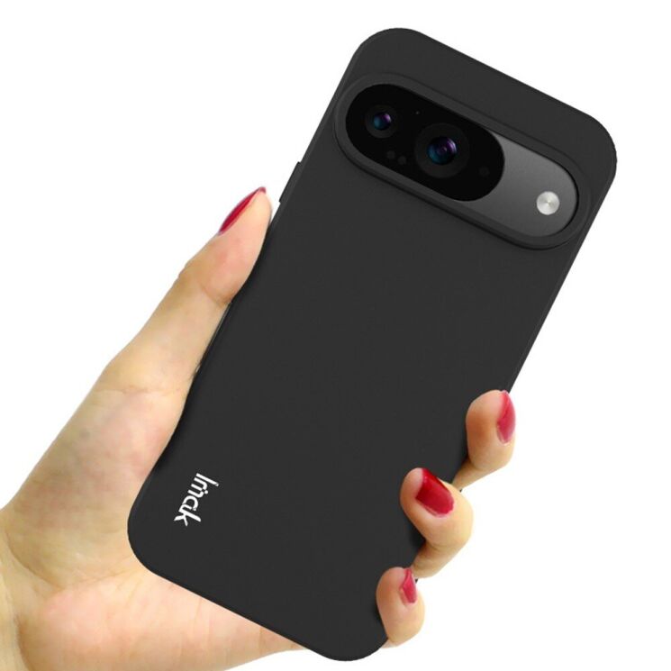 Силиконовый (TPU) чехол IMAK UC-3 Series для Google Pixel 9 / 9 Pro - Black: фото 7 из 10