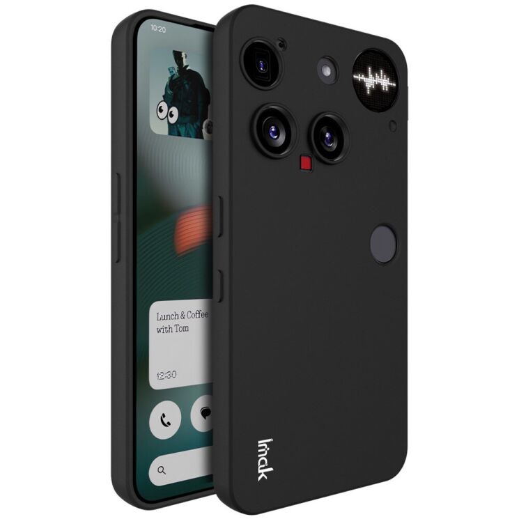 Силіконовий (TPU) чохол IMAK UC-3 Series для Nothing Phone (3) - Black: фото 1 з 7