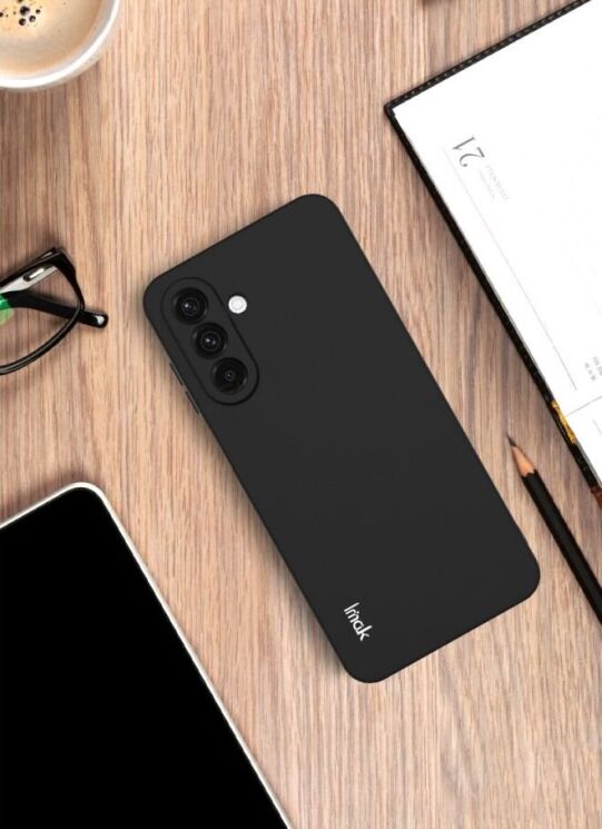 Силиконовый (TPU) чехол IMAK UC-3 Series для Samsung Galaxy A26 (A266) - Black: фото 7 из 8