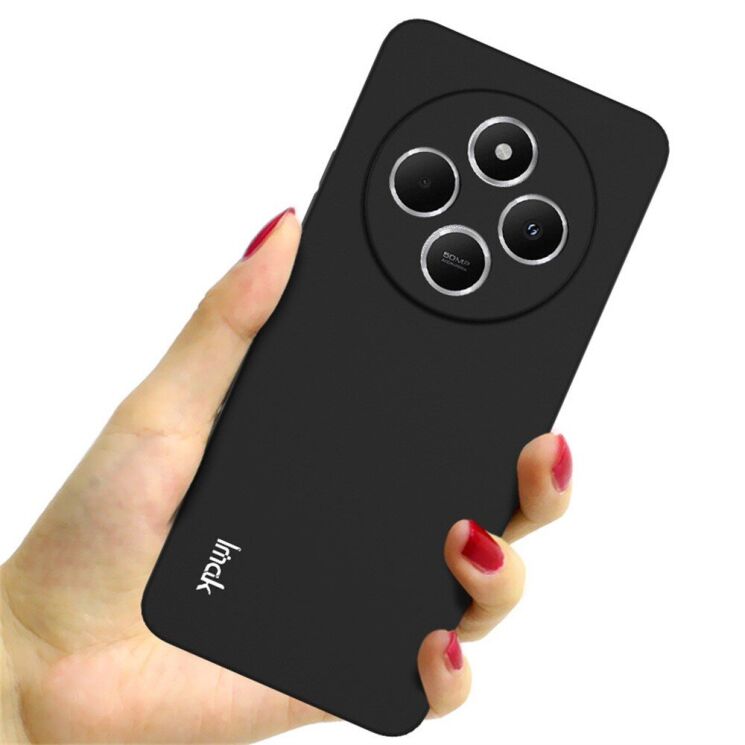 Силиконовый (TPU) чехол IMAK UC-3 Series для Xiaomi Redmi 14C / Redmi A4 5G / Poco C75 - Black: фото 6 из 6