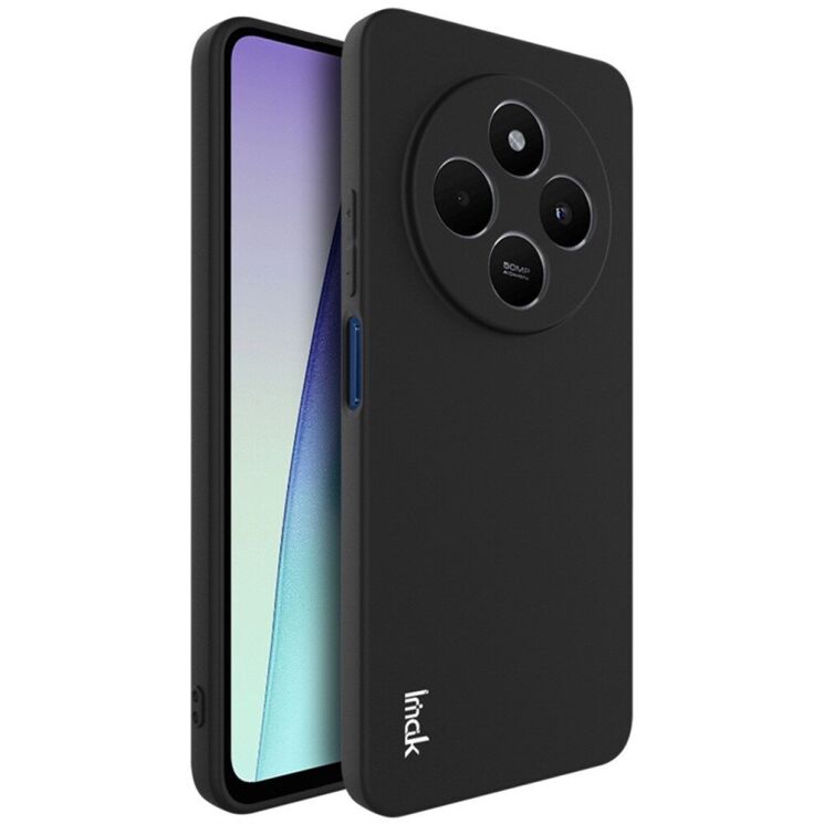 Силиконовый (TPU) чехол IMAK UC-3 Series для Xiaomi Redmi 14C / Redmi A4 5G / Poco C75 - Black: фото 1 из 6