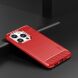 Силиконовый (TPU) чехол MOFI Carbon Fiber для Apple iPhone 16 Pro Max - Red (360411R). Фото 3 из 12