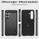 Силиконовый (TPU) чехол MOFI Carbon Fiber для Samsung Galaxy S25 (S931) - Blue (372300L). Фото 8 из 9