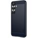 Силиконовый (TPU) чехол MOFI Carbon Fiber для Samsung Galaxy S25 (S931) - Blue (372300L). Фото 1 из 9