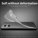Силиконовый (TPU) чехол MOFI Thin Guard для Xiaomi Poco F7 - Transparent (381129T). Фото 3 из 10