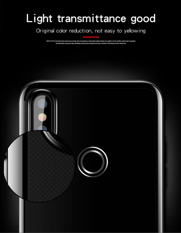 Силиконовый (TPU) чехол MOFI Thin Guard для Xiaomi Redmi S2 - Transparent: фото 9 из 9