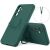 Силиконовый (TPU) чехол с кольцом Deexe Color Shell для Samsung Galaxy S26 FE - Blackish Green: фото 1 из 8