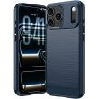 Силіконовий (TPU) чохол UniCase Carbon для iPhone 18 Pro - Blue (423651L)
