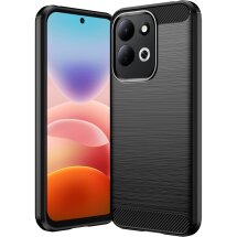 Силіконовий (TPU) чохол UniCase Carbon для Xiaomi Redmi 17 - Black: фото 1 з 9