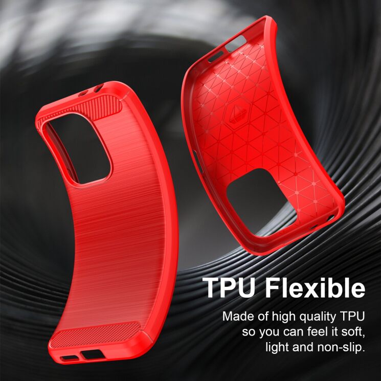 Силіконовий (TPU) чохол UniCase Carbon для Xiaomi Redmi 17 - Black (429022B) Силіконовий (TPU) чохол UniCase Carbon для Xiaomi Redmi 17 - Black: фото 5 з 9