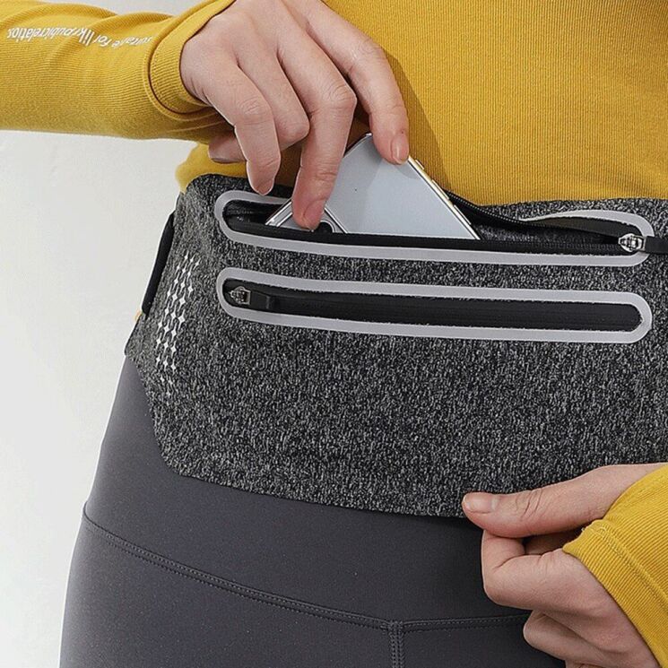 Спортивный чехол на пояс Reframe Slim Running Belt - Green: фото 3 из 5