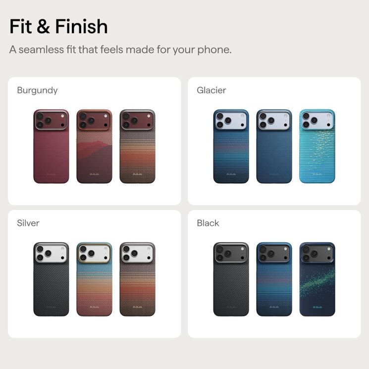 Ультратонкий чохол Pitaka Edge Case для iPhone 18 Pro Max (KI1806PM) - California Dream-01 (423968CO) Ультратонкий чохол Pitaka Edge Case для iPhone 18 Pro Max (KI1806PM) - California Dream-01: фото 13 з 13