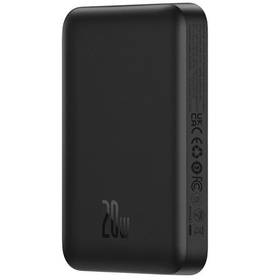 Зовнішній акумулятор Baseus Magnetic Mini Air 20W (10000mAh) P10059001313 - Cluster Black: фото 6 з 33
