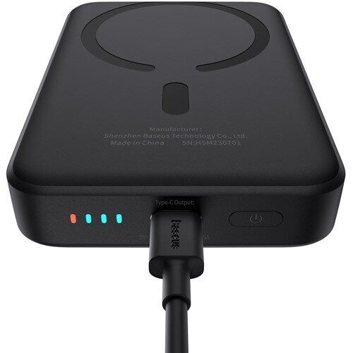 Зовнішній акумулятор Baseus Magnetic Mini Air 20W (10000mAh) P10059001313 - Cluster Black: фото 3 з 33
