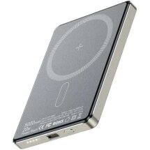 Зовнішній акумулятор ESSAGER Cross-Border Magnetic 20W (5000mAh) EDY5K-YJ0A-Z - Gray: фото 1 з 10